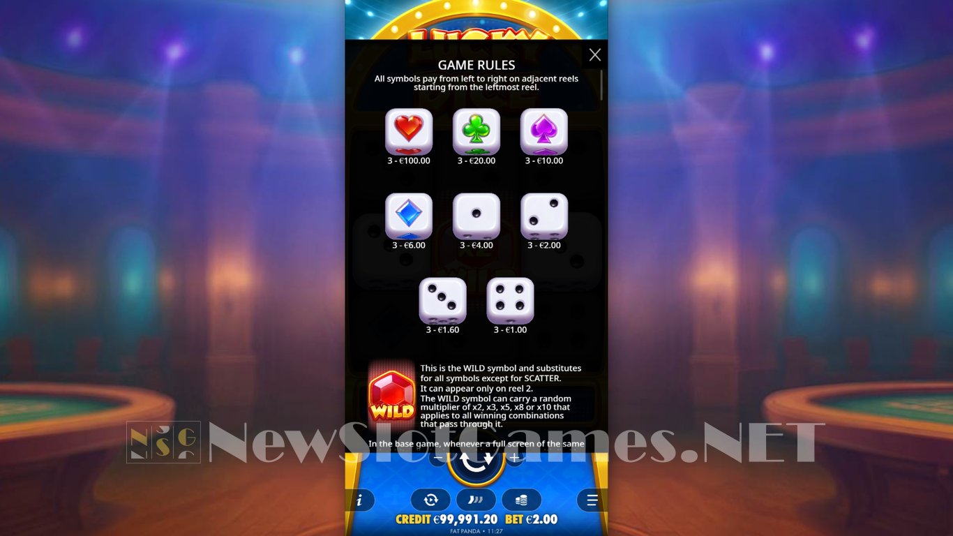 Lucky Dice Slot Slot Image in Demo - pic. 5