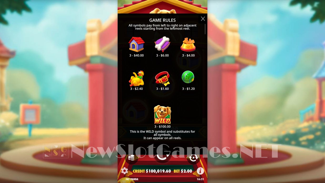 Lucky Dog Slot Slot Image in Demo - pic. 7