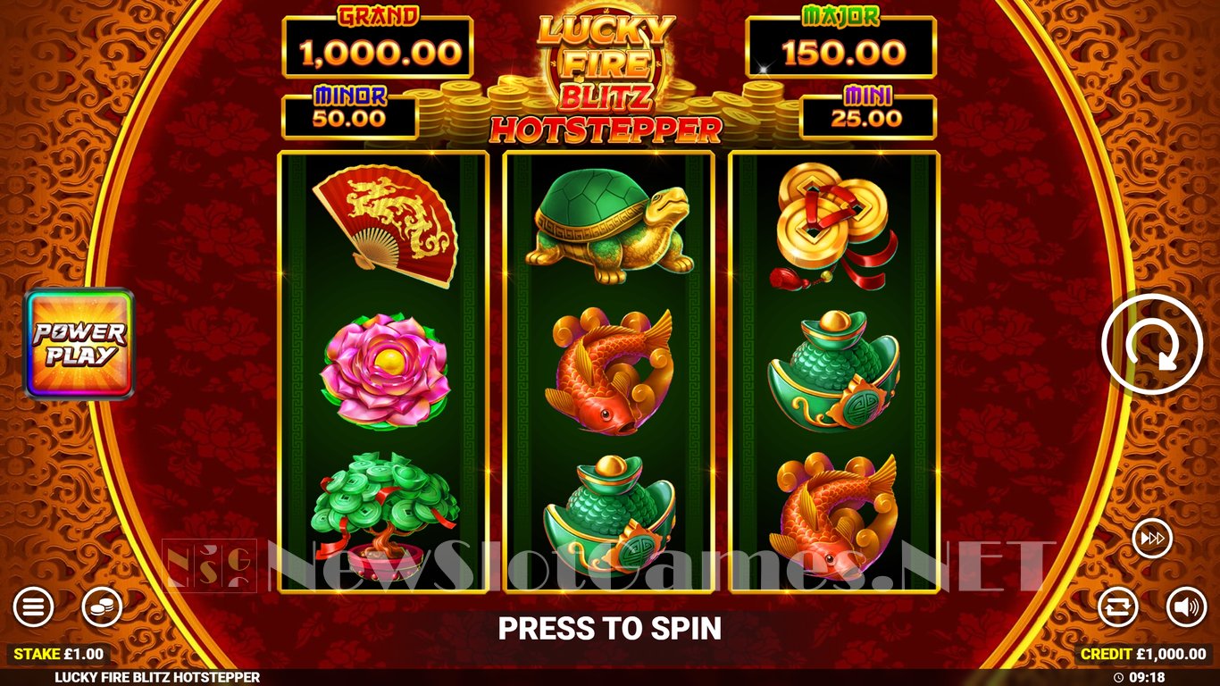 Lucky Fire Blitz Hotstepper Slot Demo Image