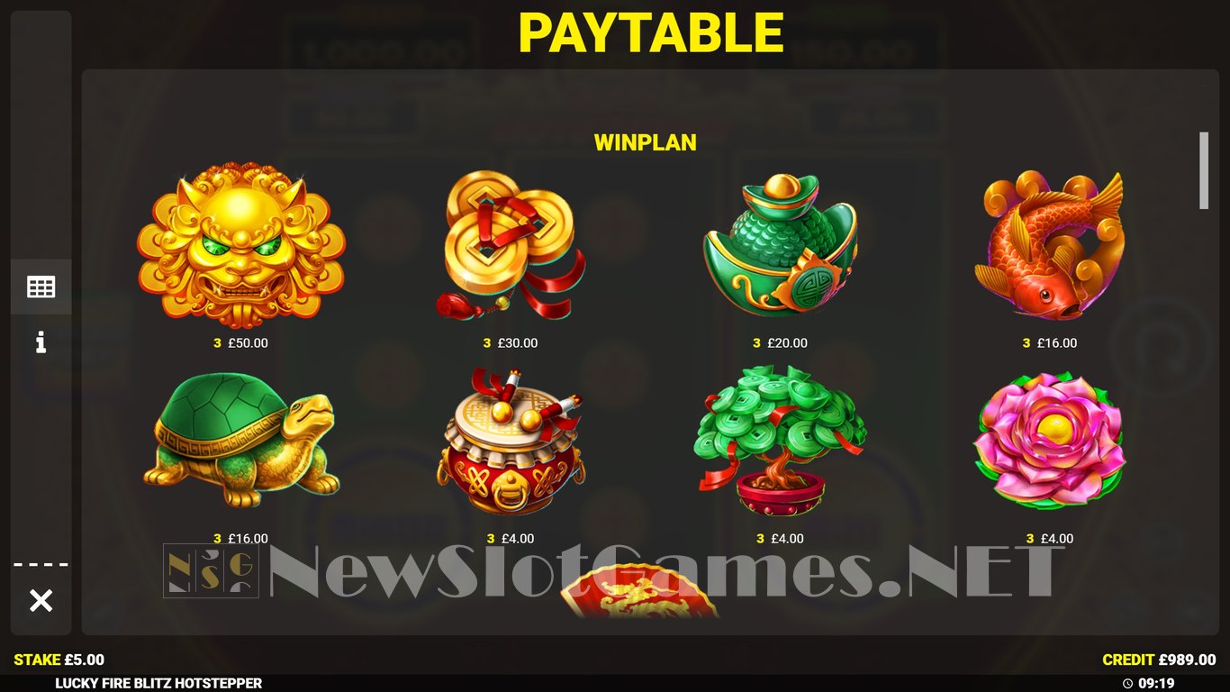Lucky Fire Blitz Hotstepper Slot Slot Image in Demo - pic. 7