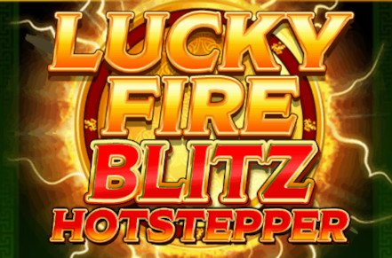 Lucky Fire Blitz Hotstepper Slot Logo