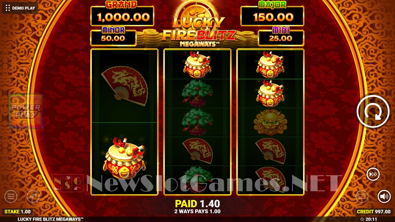 Lucky Fire Blitz Megaways Slot Slot Image in Demo - pic. 4