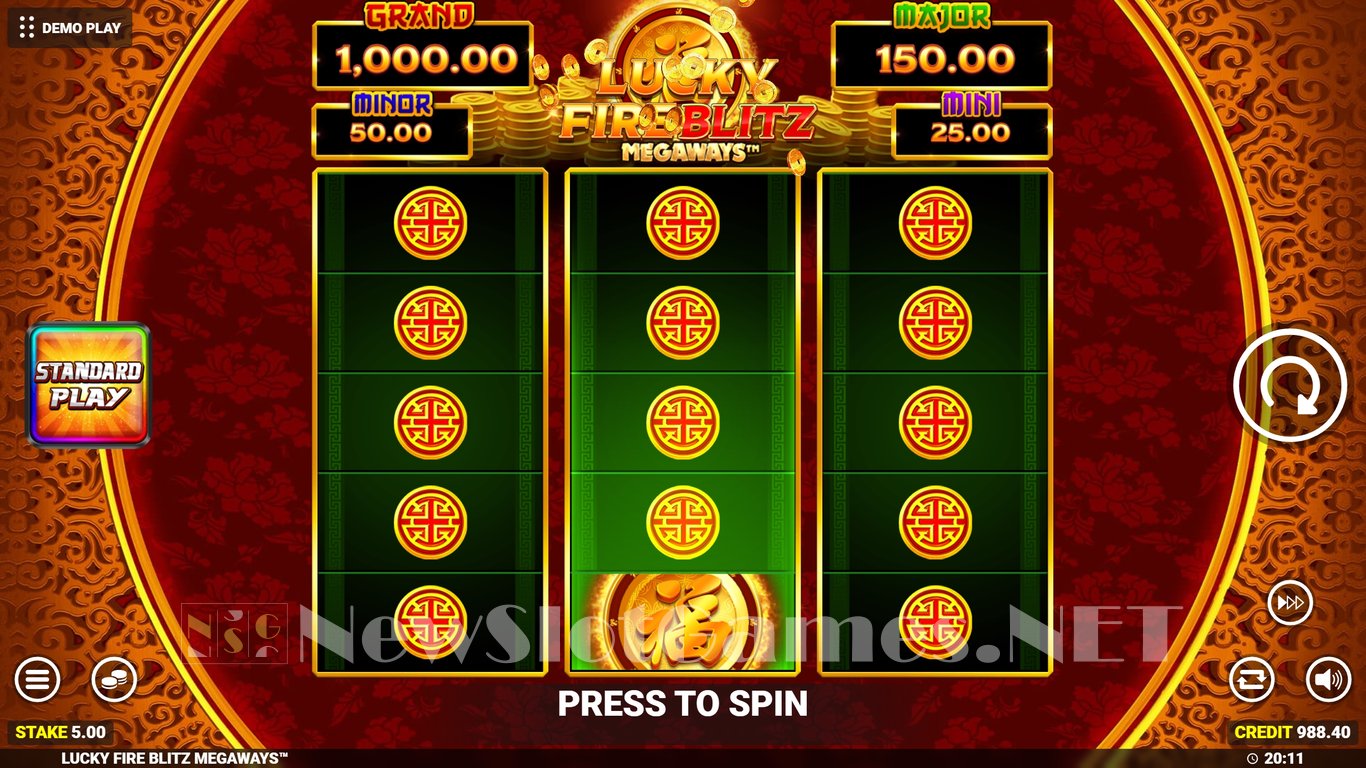 Lucky Fire Blitz Megaways Slot Slot Image in Demo - pic. 7