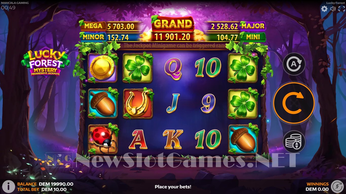 Lucky Forest Slot Demo Image