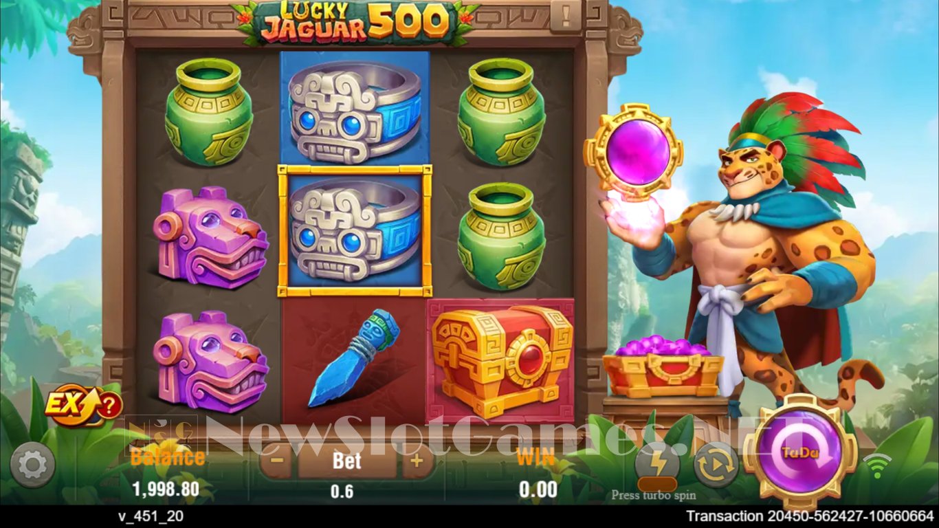 Lucky Jaguar 500 Slot Demo Image