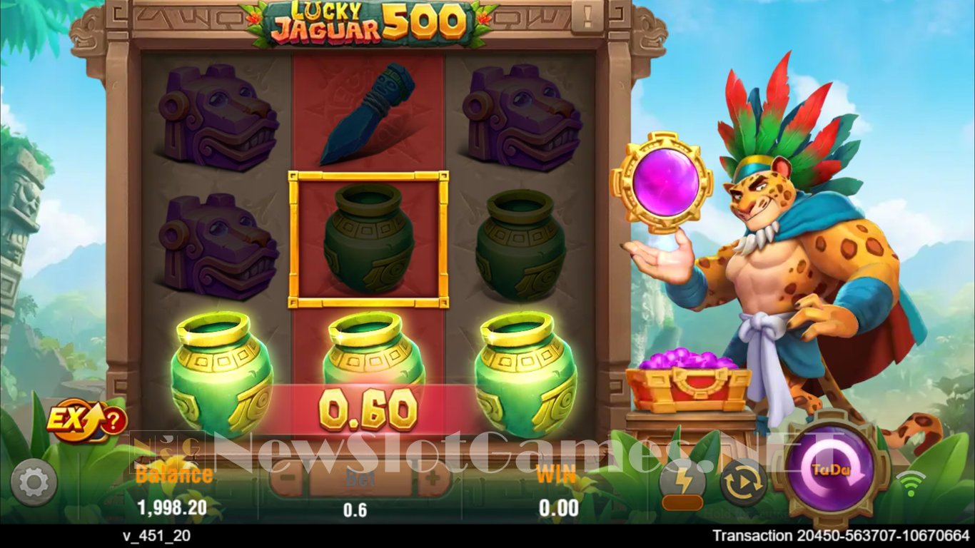 Lucky Jaguar 500 Slot Slot Image in Demo - pic. 2