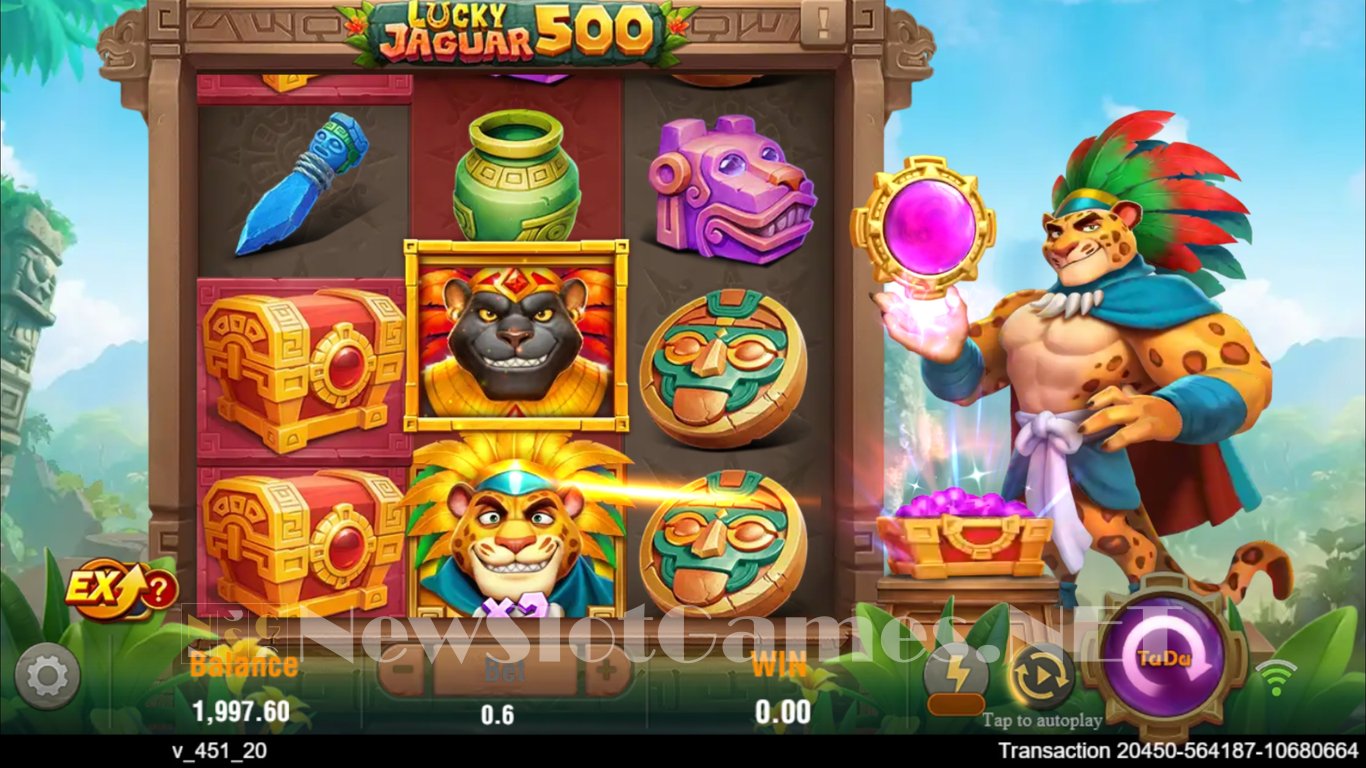 Lucky Jaguar 500 Slot Slot Image in Demo - pic. 3