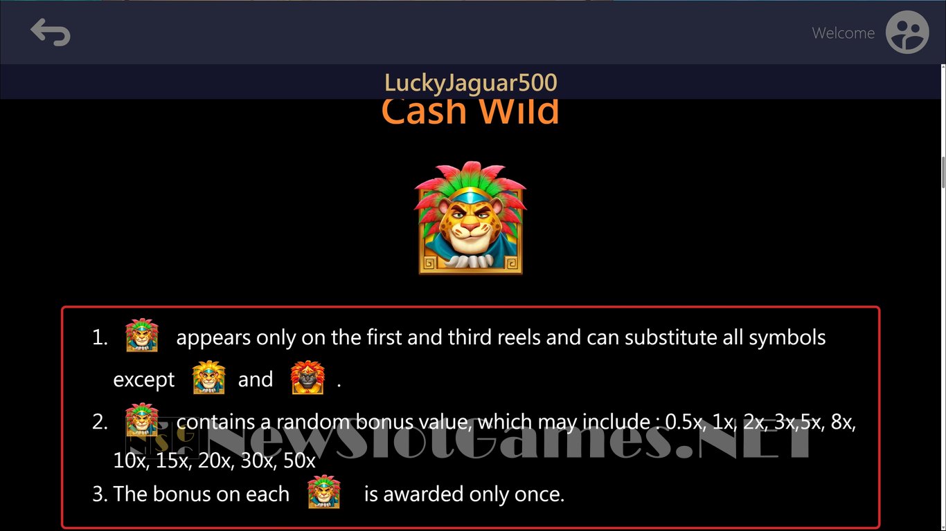 Lucky Jaguar 500 Slot Slot Image in Demo - pic. 6