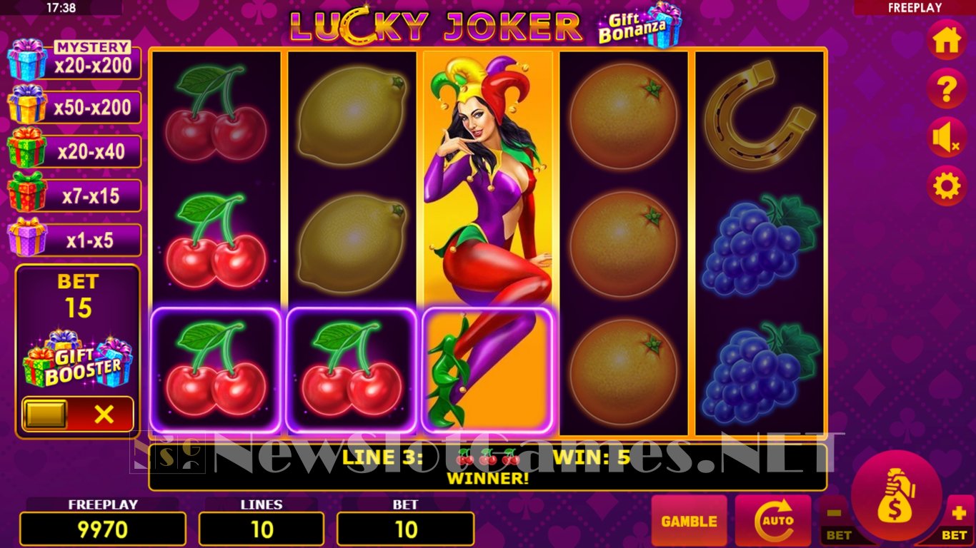 Lucky Joker Gift Bonanza Slot Slot Image in Demo - pic. 2