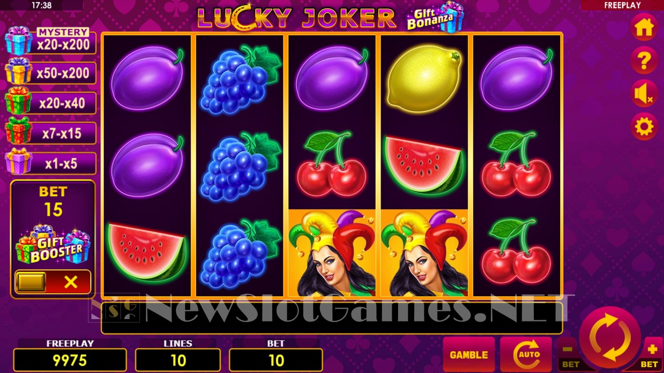 Lucky Joker Gift Bonanza Slot Slot Image in Demo - pic. 3