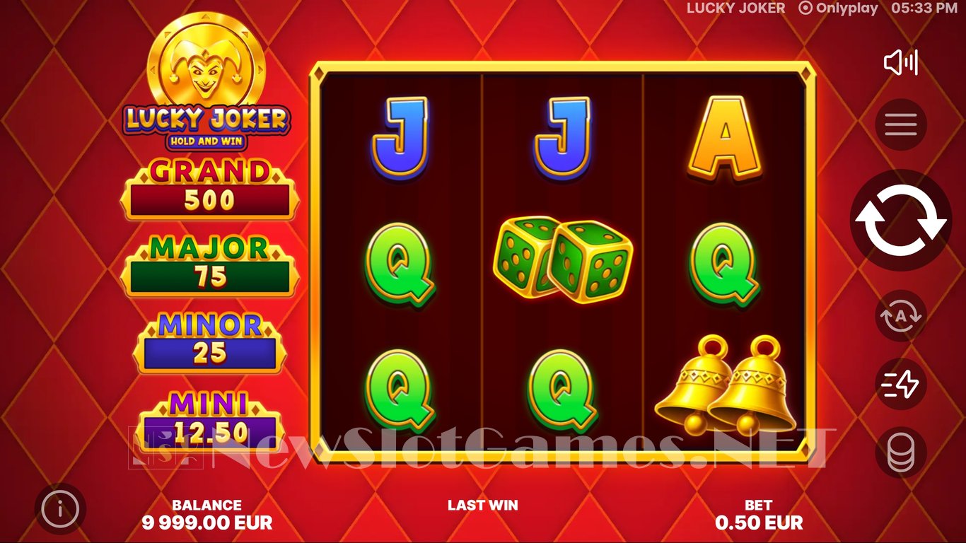 Lucky Joker Hold and Win Slot Demo Image