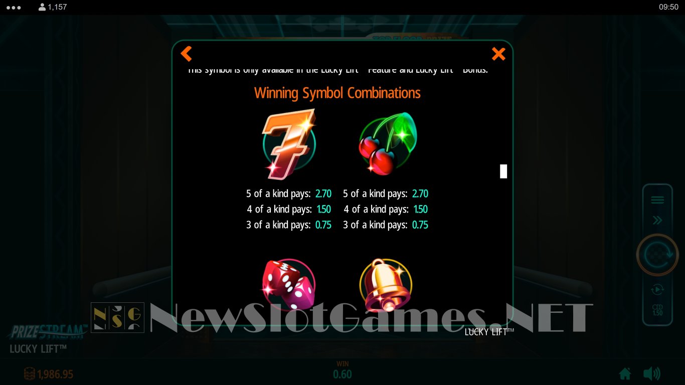 Lucky Lift Slot Slot Image in Demo - pic. 8
