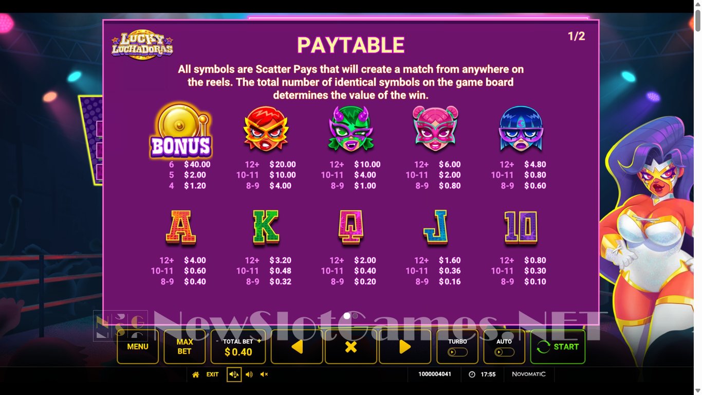 Lucky Luchadoras Slot Slot Image in Demo - pic. 7