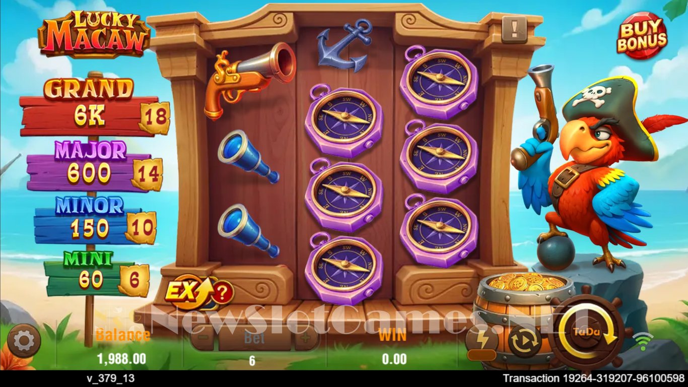 Lucky Macaw Slot Slot Image in Demo - pic. 2