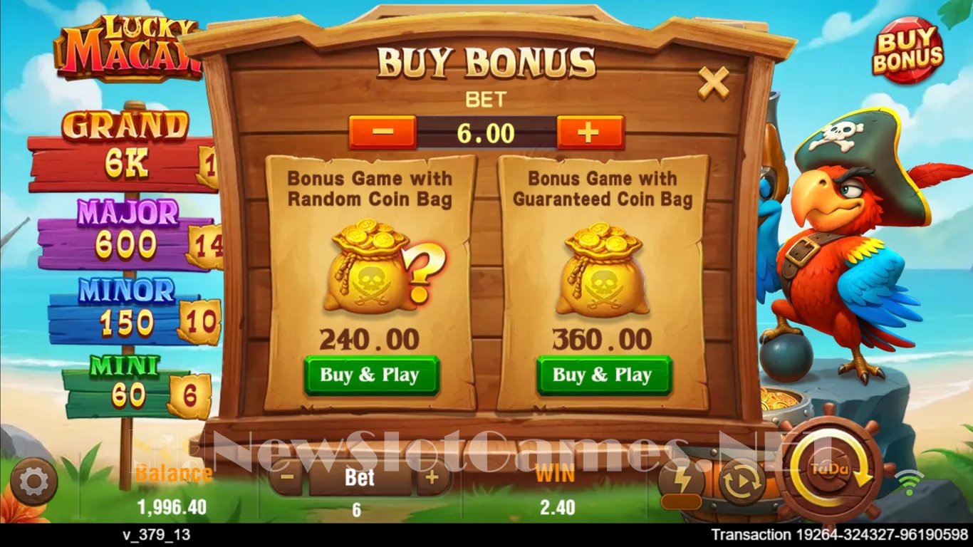 Lucky Macaw Slot Slot Image in Demo - pic. 5