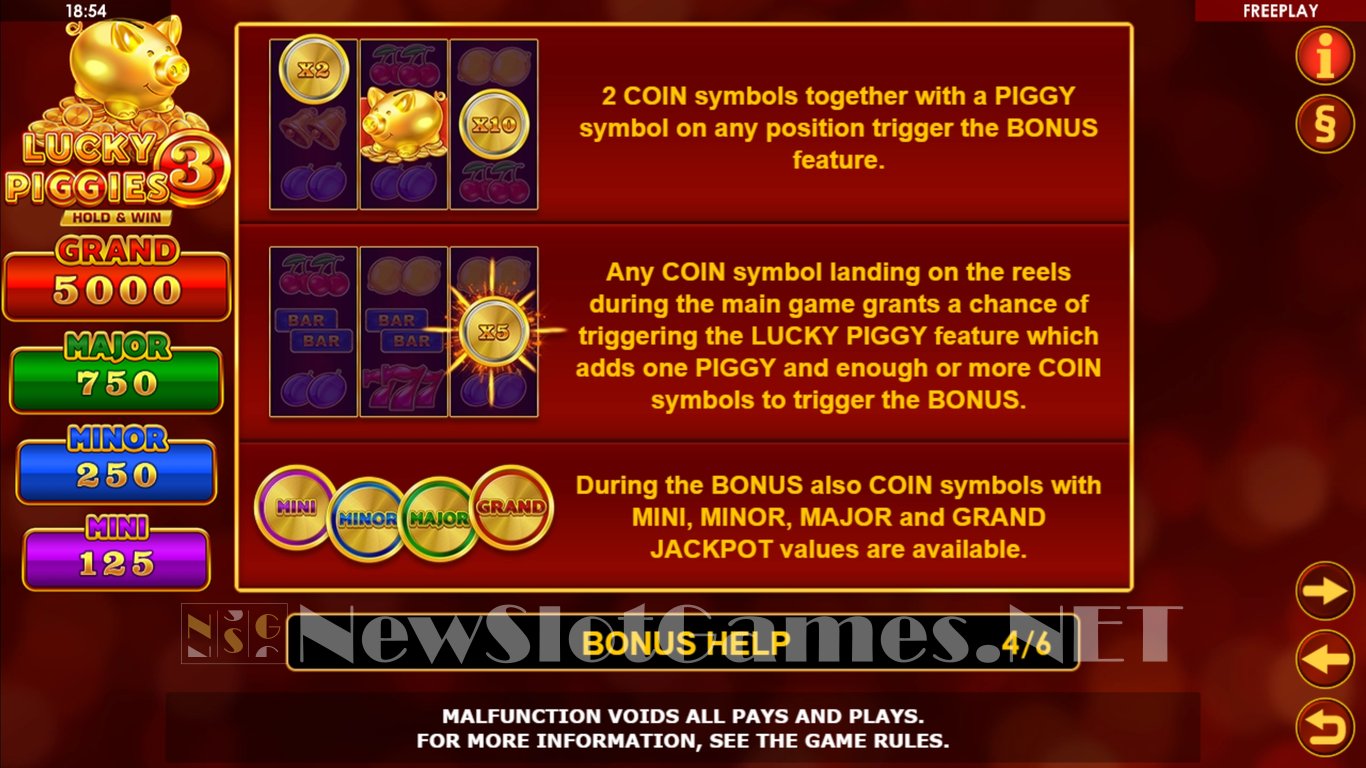 Lucky Piggies 3 Slot Slot Image in Demo - pic. 7