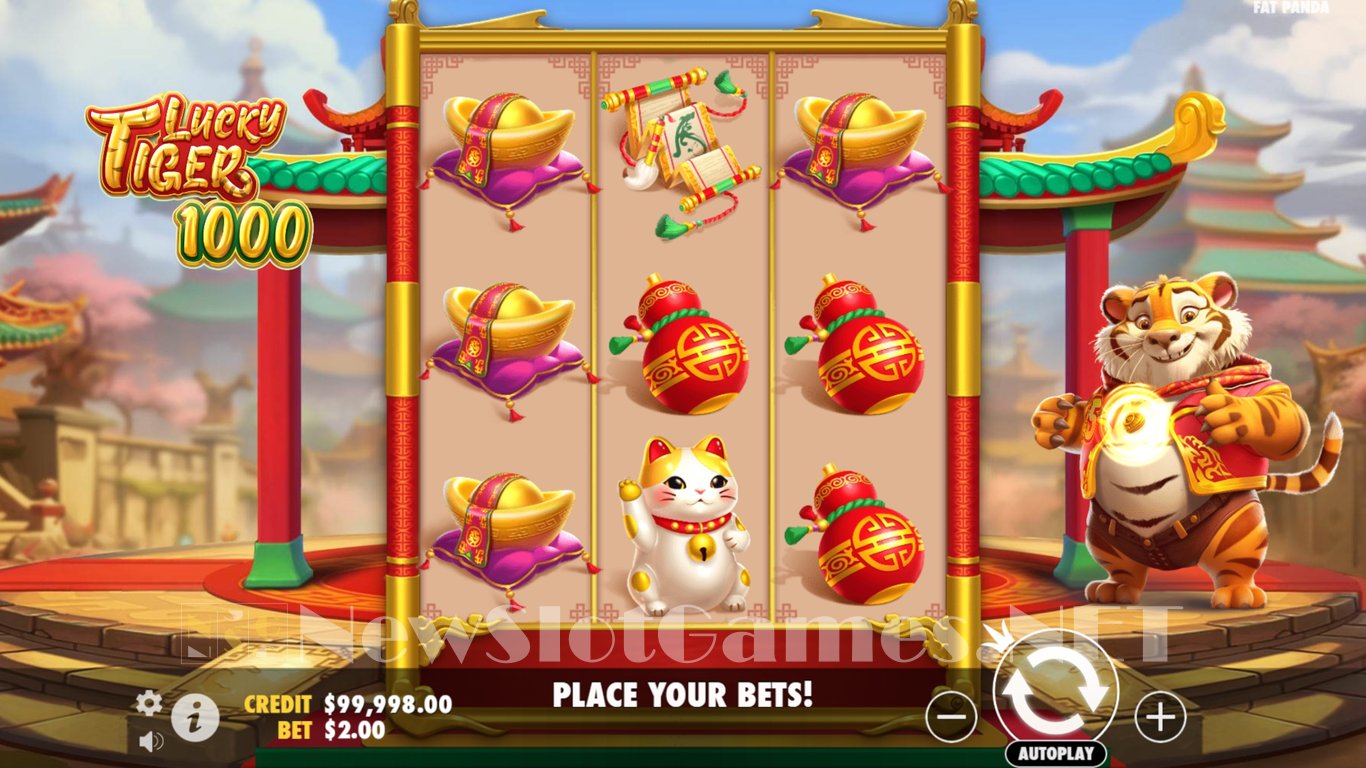 Lucky Tiger 1000 Slot Demo Image