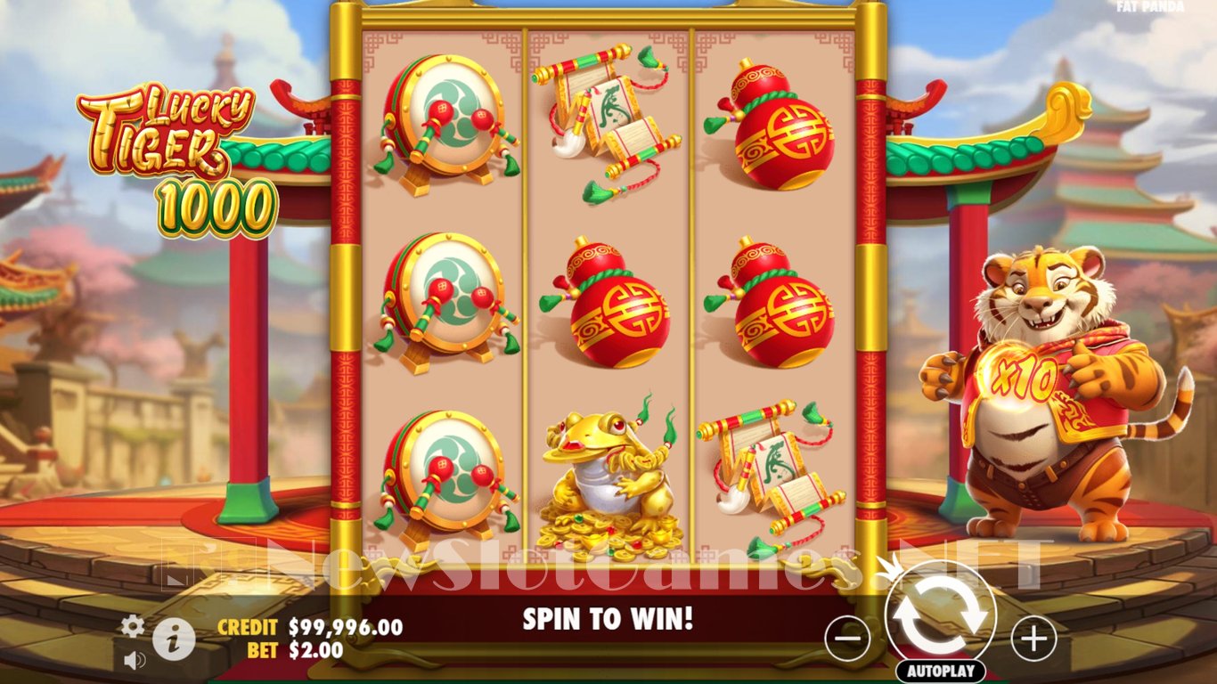 Lucky Tiger 1000 Slot Slot Image in Demo - pic. 2