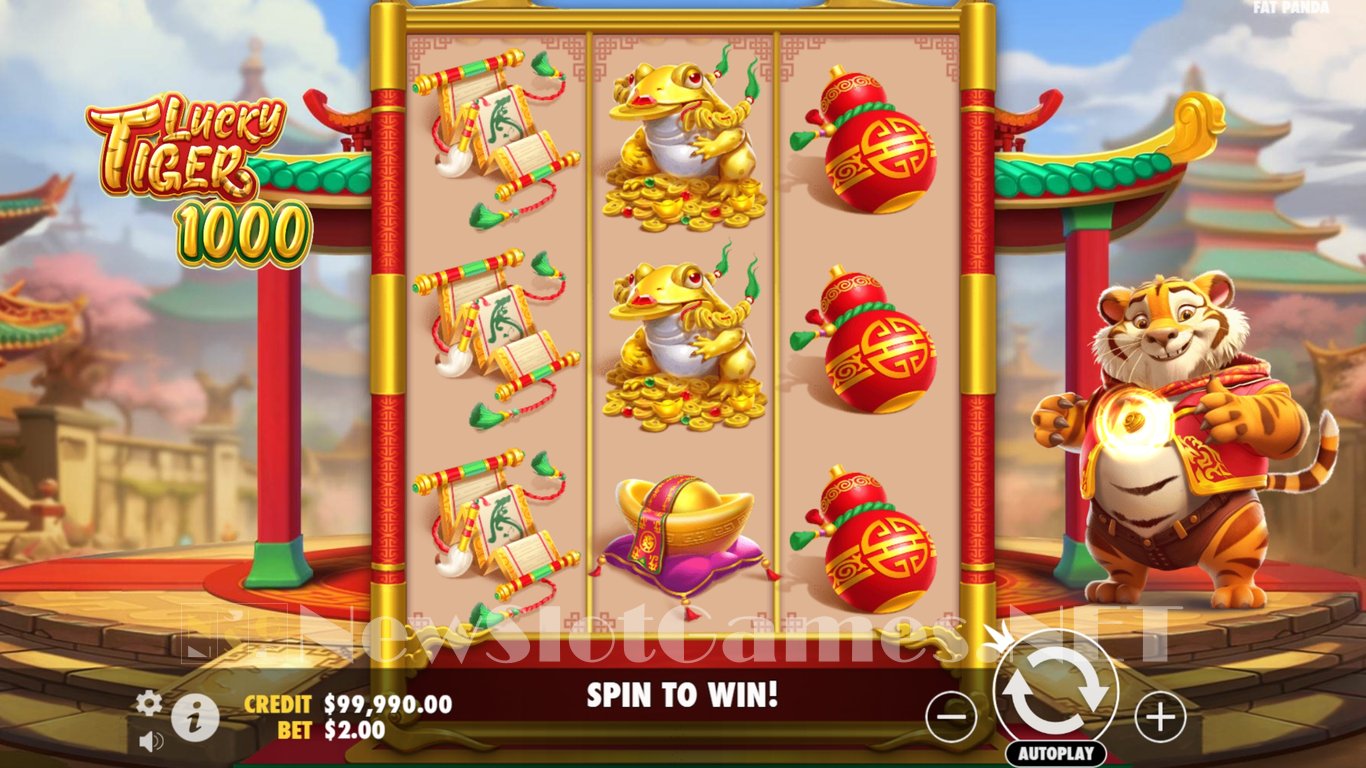 Lucky Tiger 1000 Slot Slot Image in Demo - pic. 5