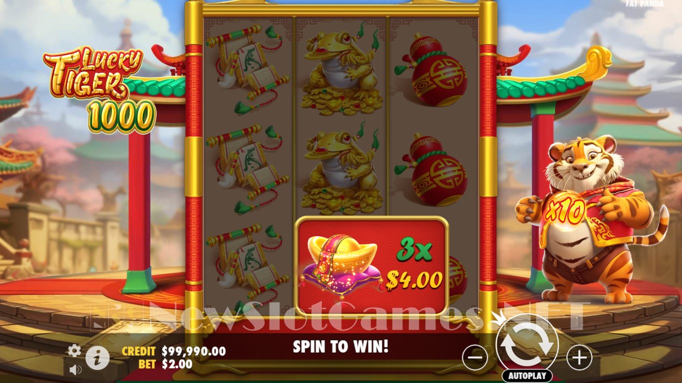 Lucky Tiger 1000 Slot Slot Image in Demo - pic. 6