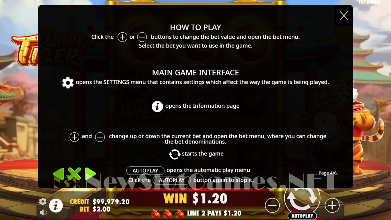 Lucky Tiger Slot Slot Image in Demo - pic. 7