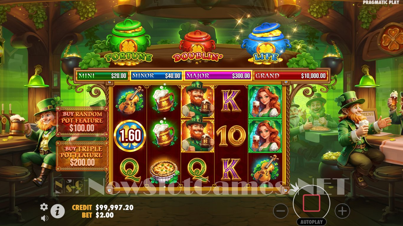 Luckys Wild Pub Slot Slot Image in Demo - pic. 2