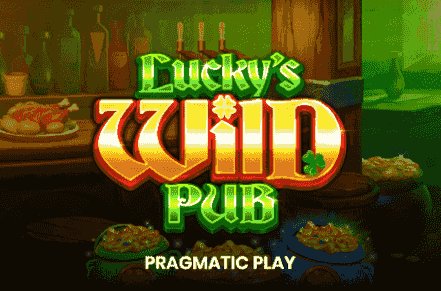 Luckys Wild Pub Slot Logo