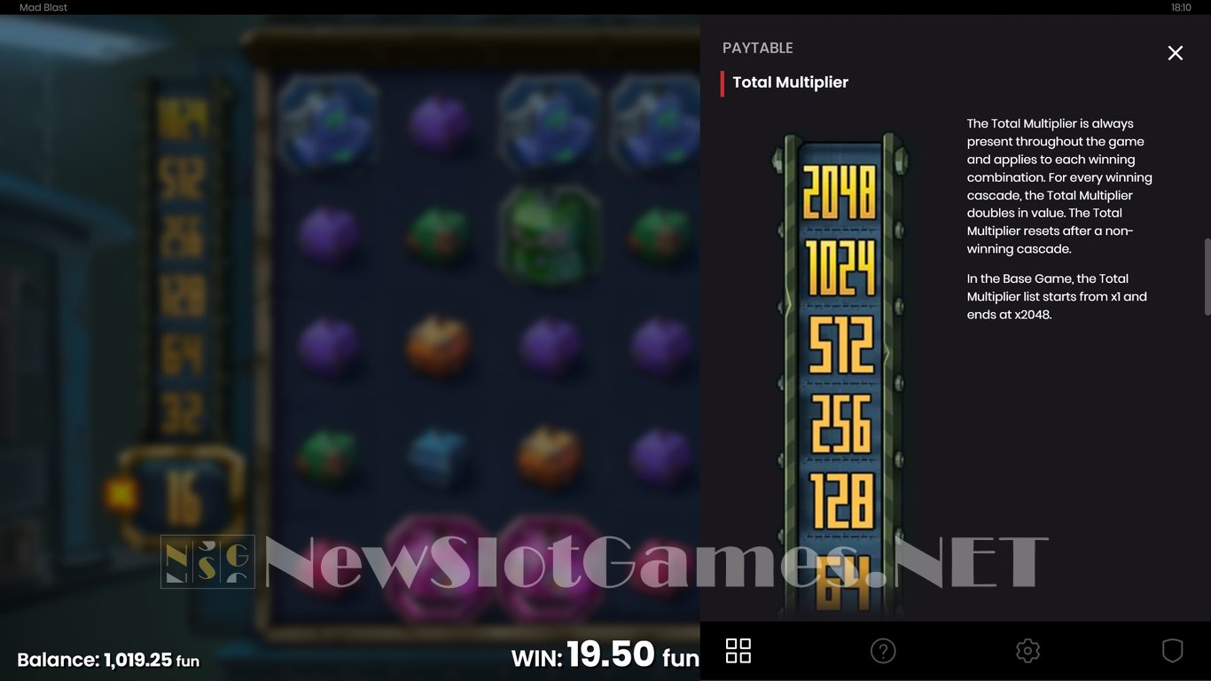 Mad Blast Slot Slot Image in Demo - pic. 13