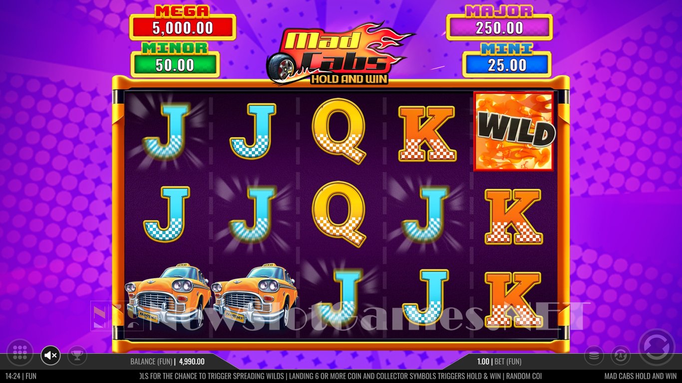 Mad Cabs Hold & Win Slot Slot Image in Demo - pic. 3