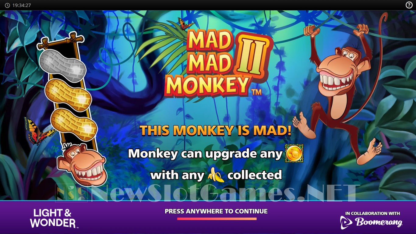 Mad Mad Monkey 2 Slot Demo Image