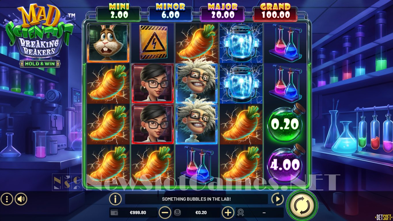 Mad Scientist Breaking Beakers Slot Slot Image in Demo - pic. 3