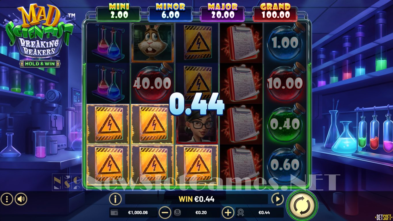 Mad Scientist Breaking Beakers Slot Slot Image in Demo - pic. 5