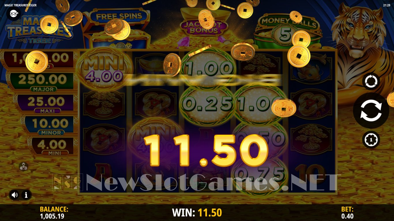 Magic Treasures Tiger Slot Slot Image in Demo - pic. 10