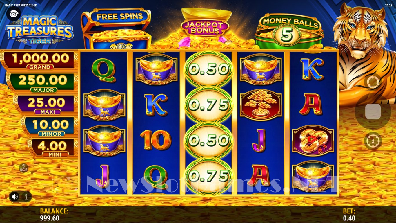 Magic Treasures Tiger Slot Slot Image in Demo - pic. 2