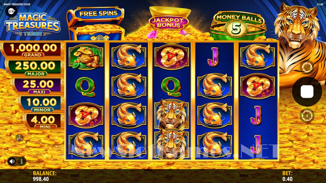 Magic Treasures Tiger Slot Slot Image in Demo - pic. 3
