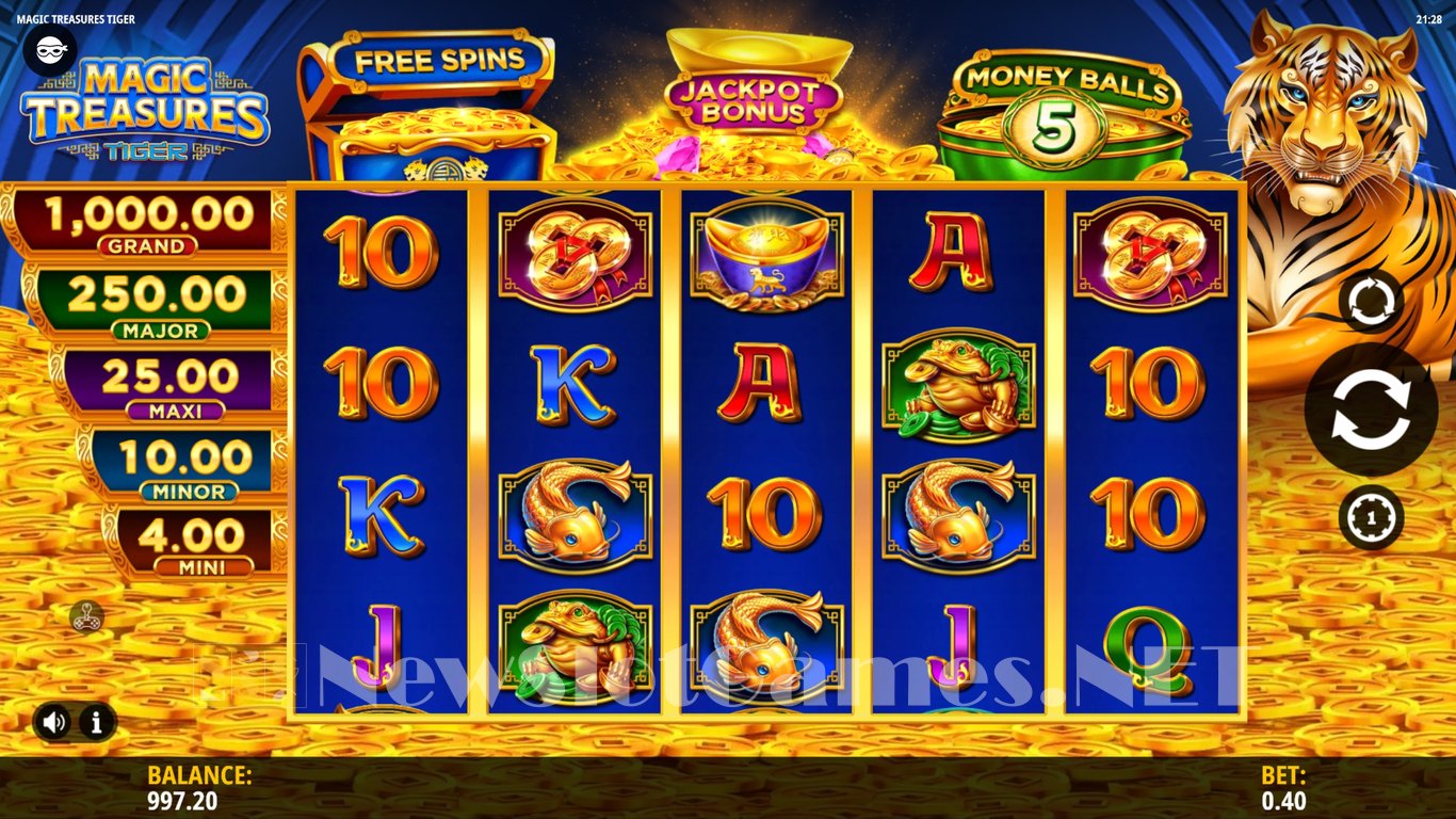Magic Treasures Tiger Slot Slot Image in Demo - pic. 4