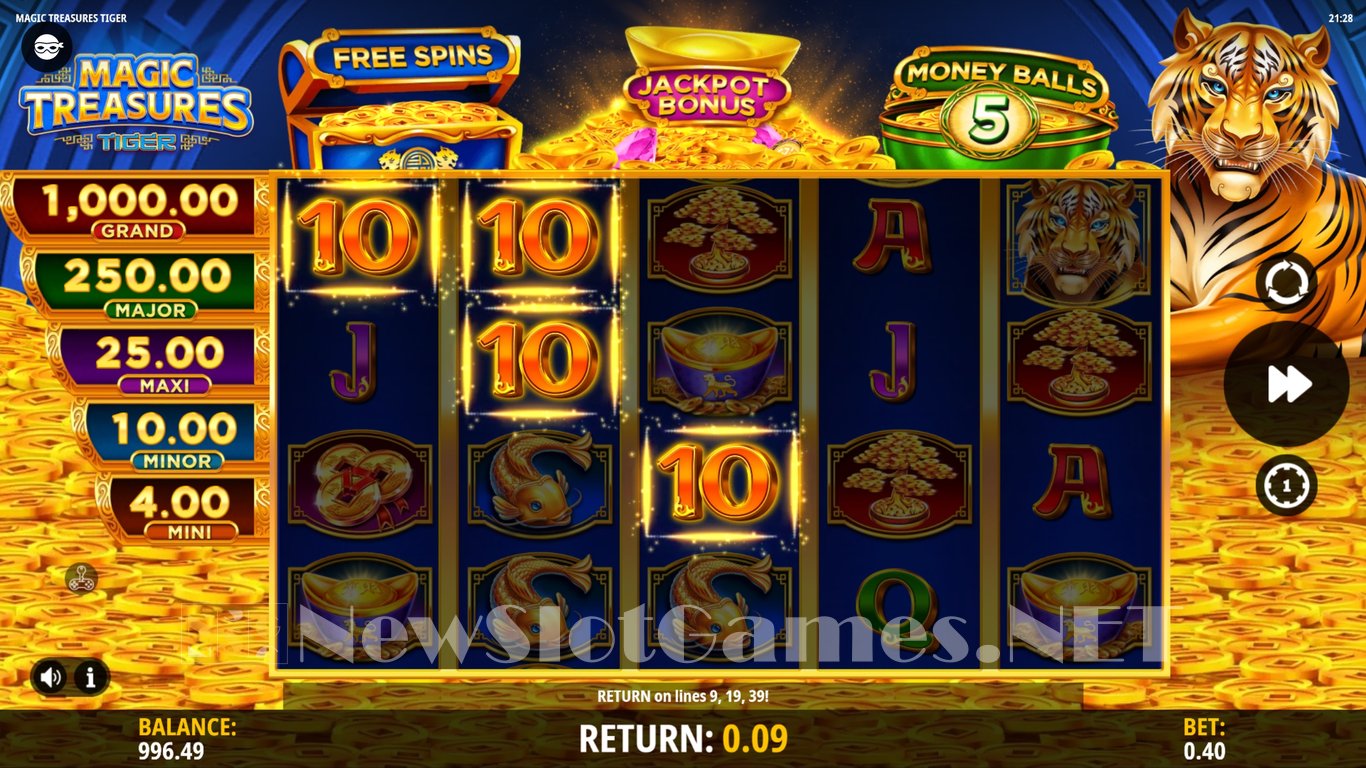Magic Treasures Tiger Slot Slot Image in Demo - pic. 5