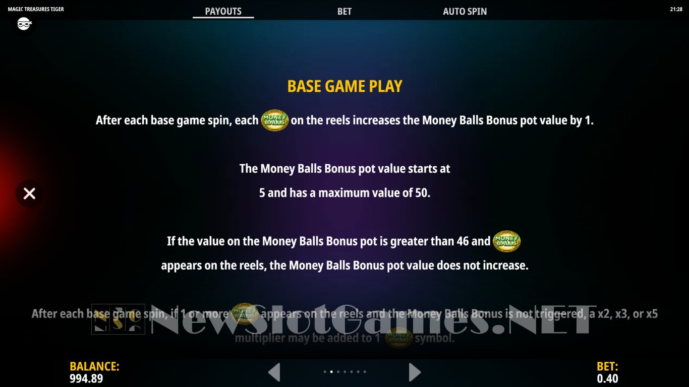 Magic Treasures Tiger Slot Slot Image in Demo - pic. 7