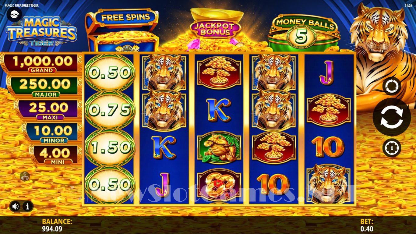Magic Treasures Tiger Slot Slot Image in Demo - pic. 8