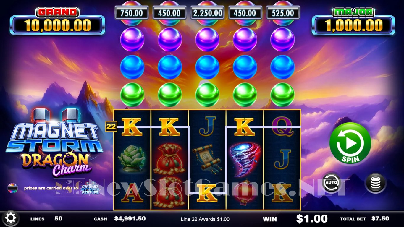 Magnet Storm Dragon Charm Slot Slot Image in Demo - pic. 4