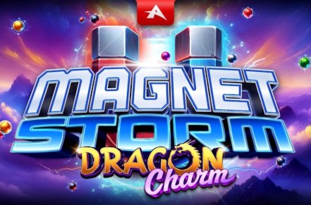 Magnet Storm Dragon Charm Slot Logo