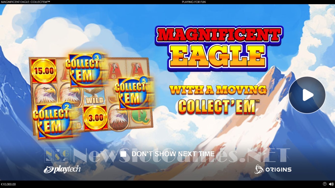 Magnificent Eagle Collect Em Slot Demo Image
