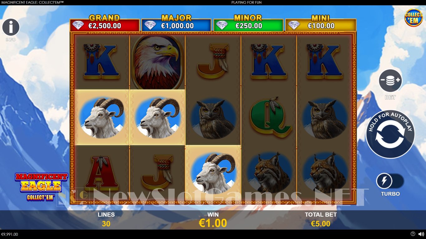 Magnificent Eagle Collect Em Slot Slot Image in Demo - pic. 3