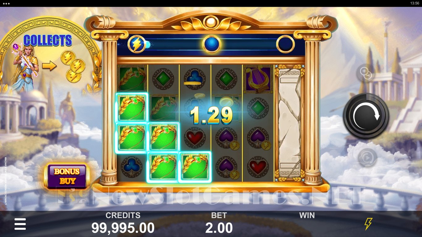 Magnificent Power Heras Crown Slot Demo Image