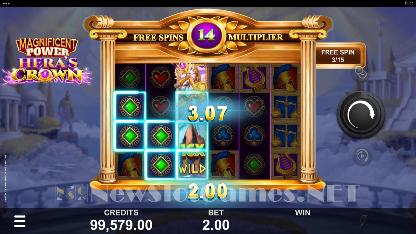 Magnificent Power Heras Crown Slot Slot Image in Demo - pic. 11