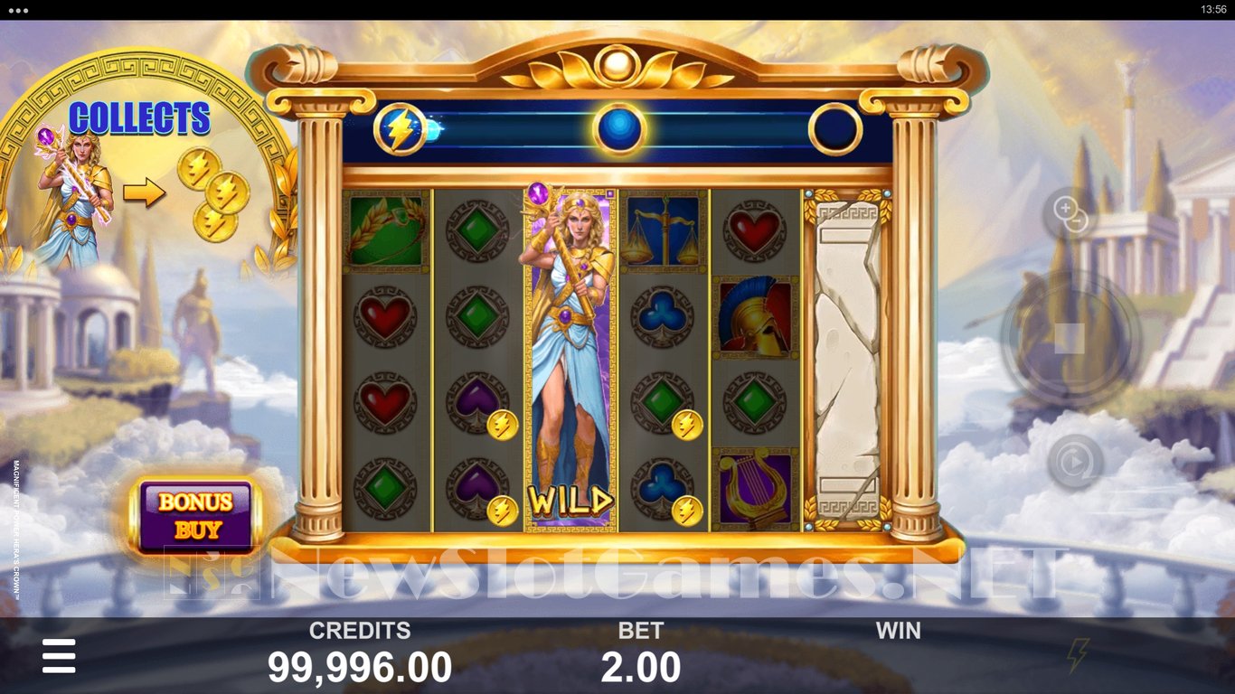 Magnificent Power Heras Crown Slot Slot Image in Demo - pic. 2