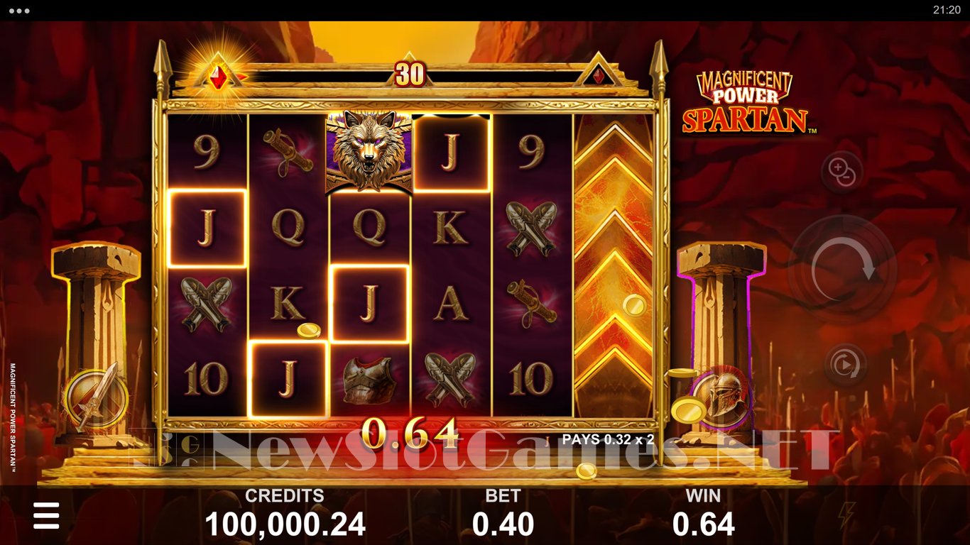 Magnificent Power Spartan Slot Demo Image
