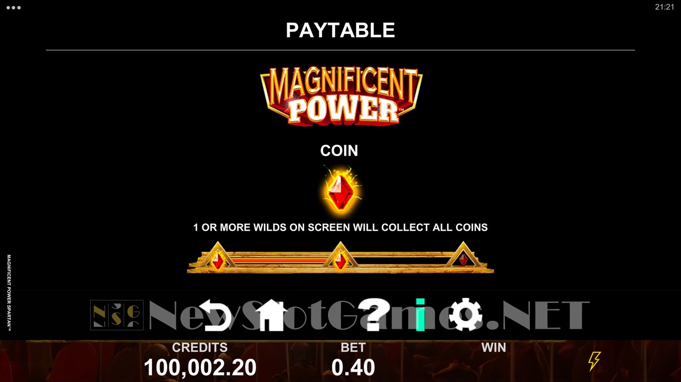 Magnificent Power Spartan Slot Slot Image in Demo - pic. 5