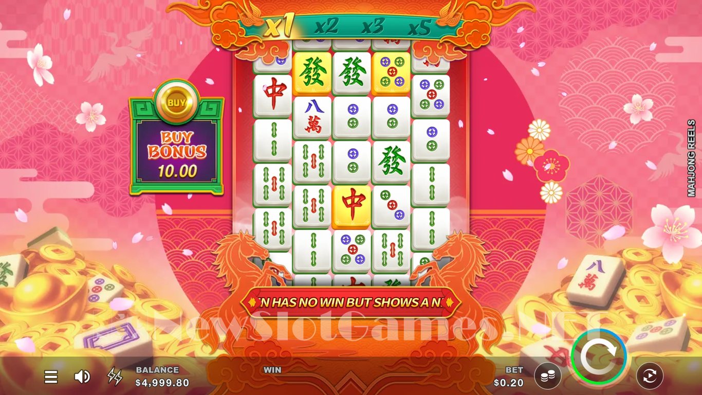 Mahjong Reels Slot Demo Image