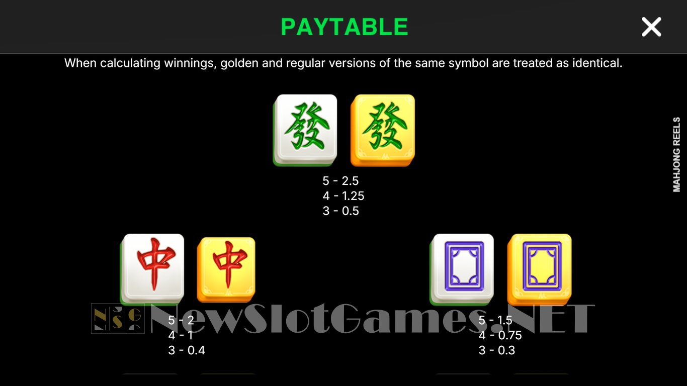 Mahjong Reels Slot Slot Image in Demo - pic. 7